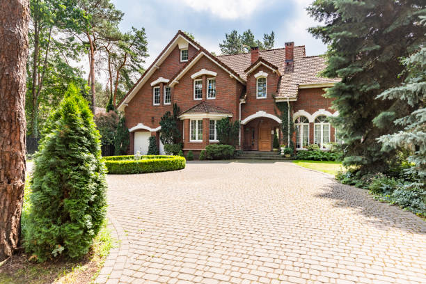 Residential Paver Driveway in Mequon, WI